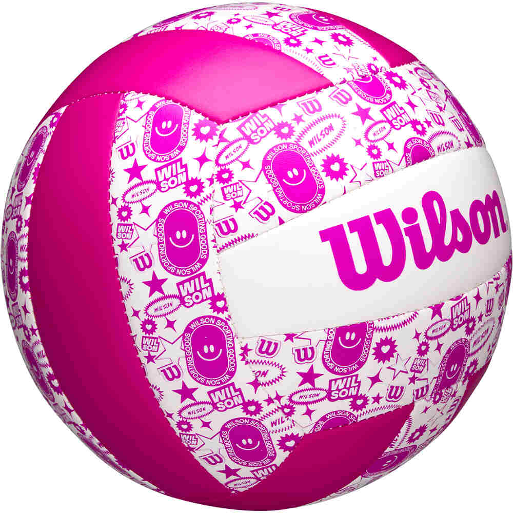 Wilson juguetes para playa STAMP VB Purple/White OF 01