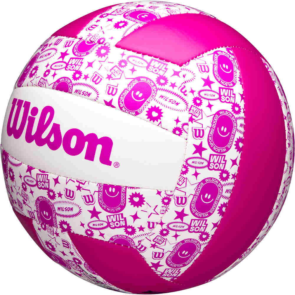 Wilson juguetes para playa STAMP VB Purple/White OF 02