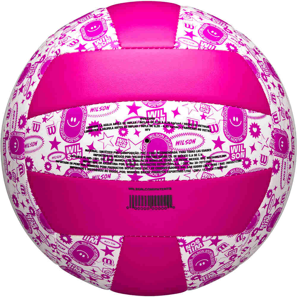Wilson juguetes para playa STAMP VB Purple/White OF 04