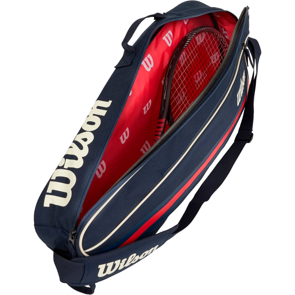 Wilson raqueteros tenis 3PK TEAM RACKET BAG 2025 Navy 05