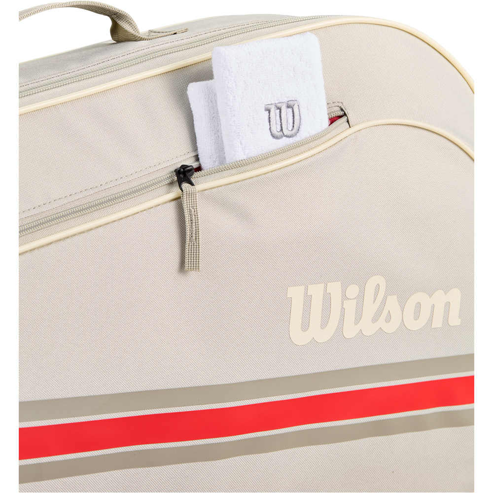 Wilson raqueteros tenis 3PK TEAM RACKET BAG 2025 Oats 05