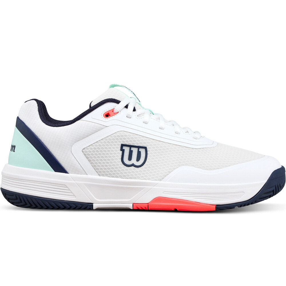 Wilson Zapatillas Tenis Hombre COURTGLIDE BLGR lateral exterior
