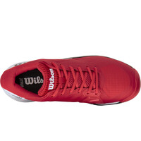 Wilson Zapatillas Tenis Hombre RUSH PRO ACE CLAY Rd/Wh 05