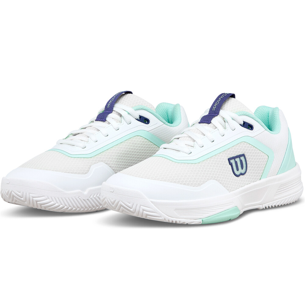 Wilson Zapatillas Tenis Mujer COURTGLIDE W BLVE lateral interior