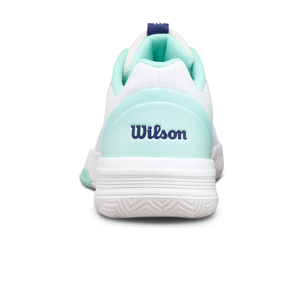 Wilson Zapatillas Tenis Mujer COURTGLIDE W BLVE vista trasera