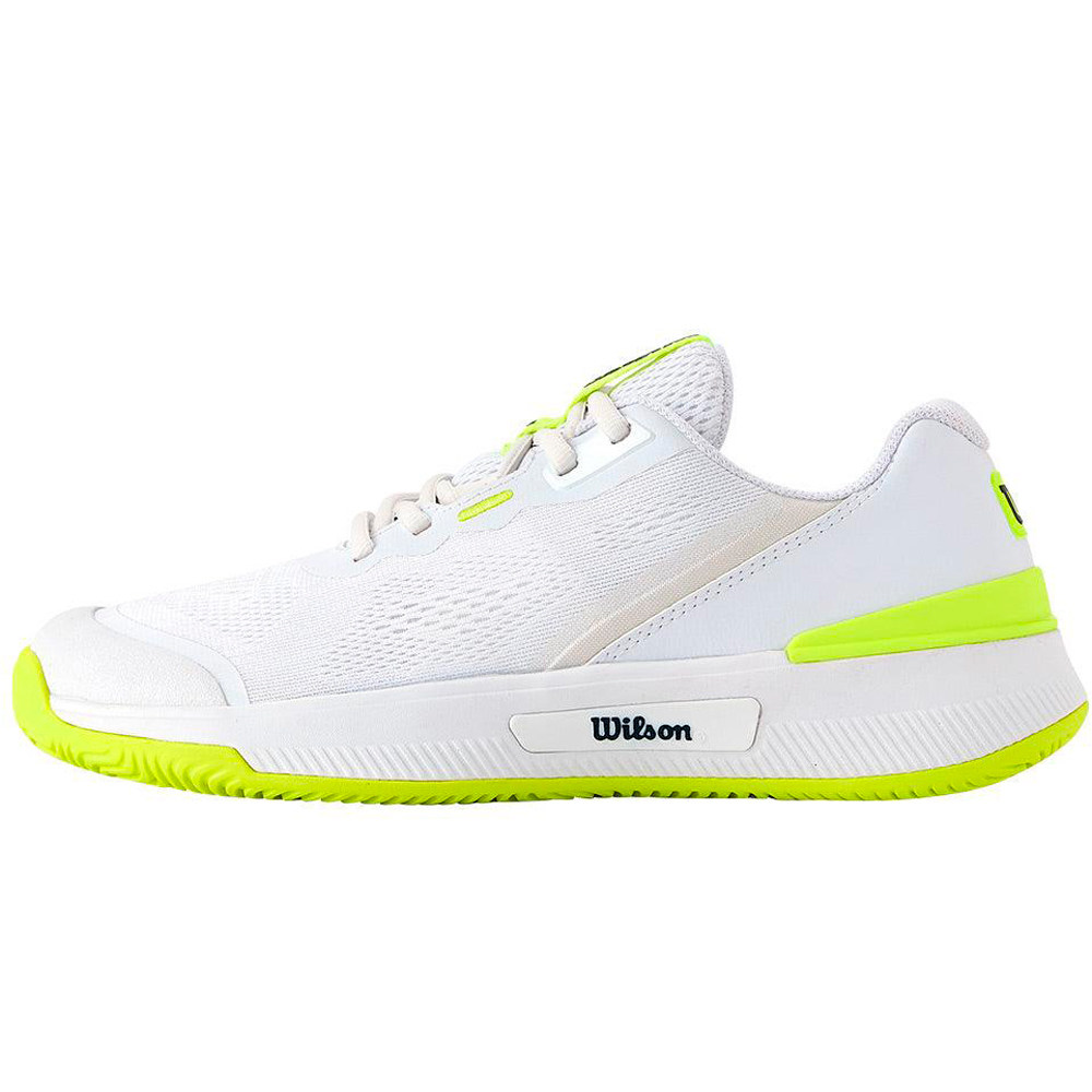 Wilson Zapatillas Tenis Mujer INTRIGUE PRO OZ Wh/Safety lateral exterior