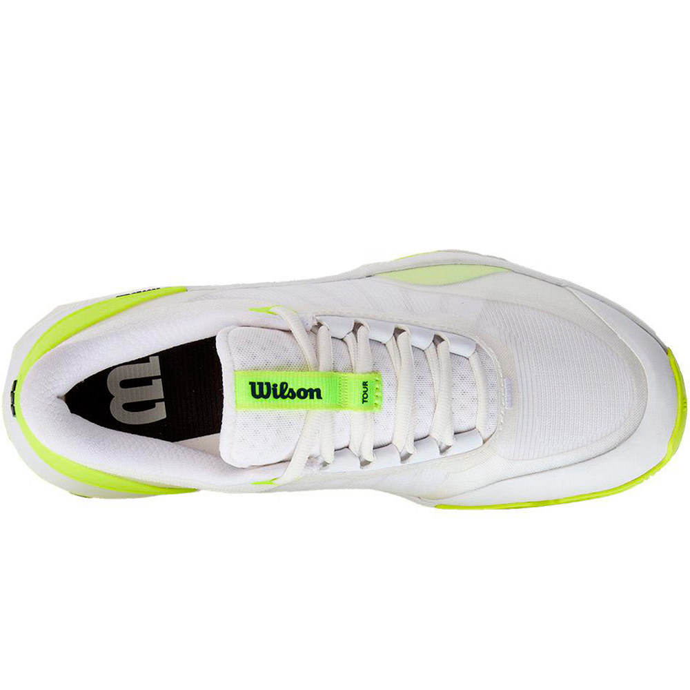 Wilson Zapatillas Tenis Mujer INTRIGUE TOUR OZ Wh/Safet 05