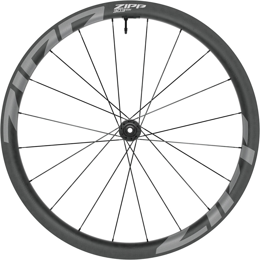 Zipp ruedas carretera ZIPP RUEDA 303 SW TUBELESS DISC C.L. TRA vista frontal