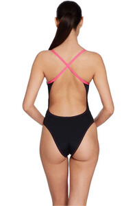 Zoggs bañador natación mujer Rome Rayback vista trasera