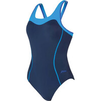 Zoggs bañador natación mujer Tokyo Iceback vista detalle