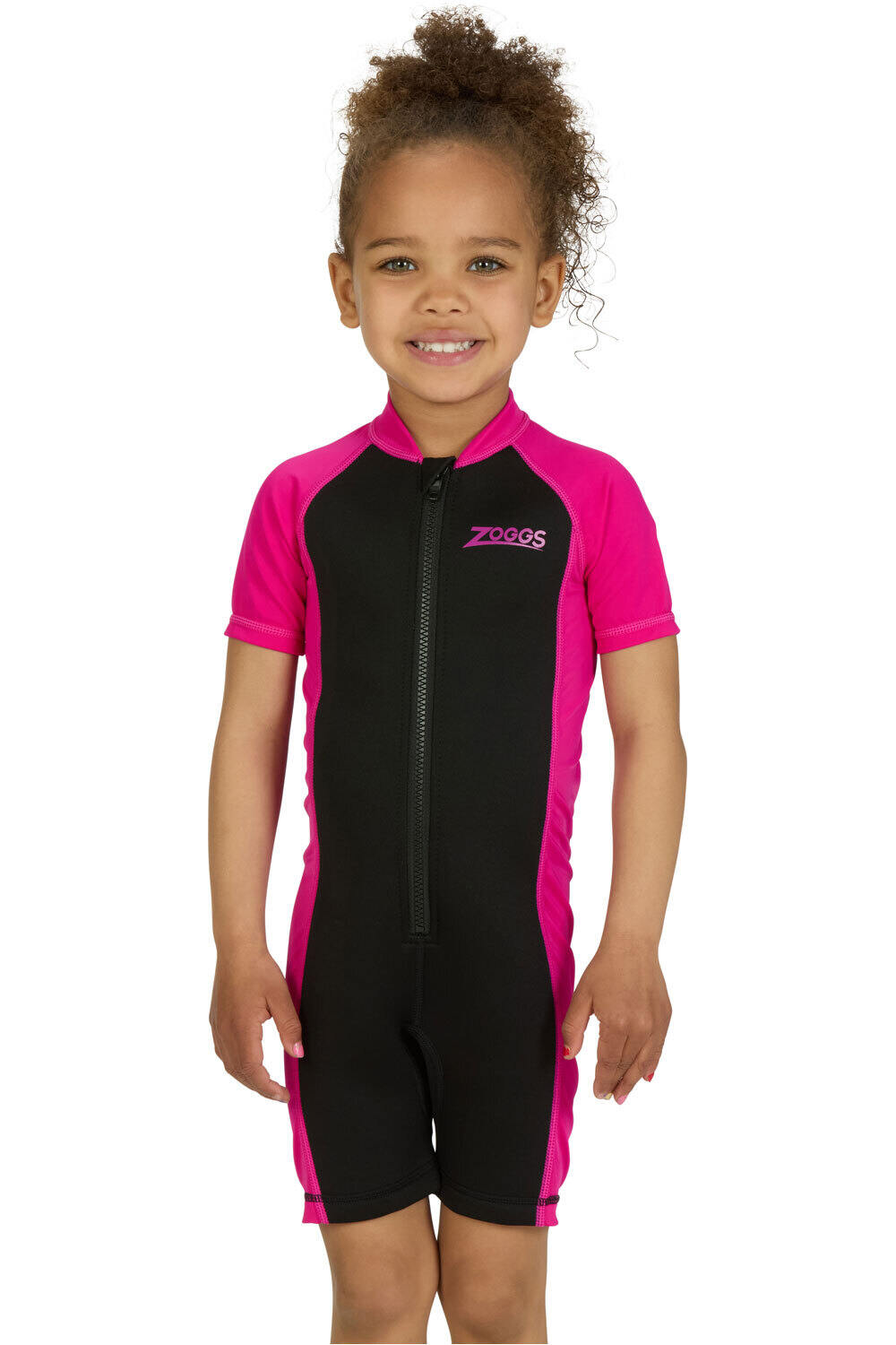 Zoggs traje de neopreno corto niño SONIC Kids vista frontal